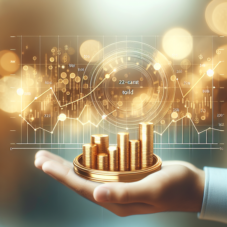 Évolution et analyse du prix de l&rsquo;or vingt-deux carats aujourd&rsquo;hui