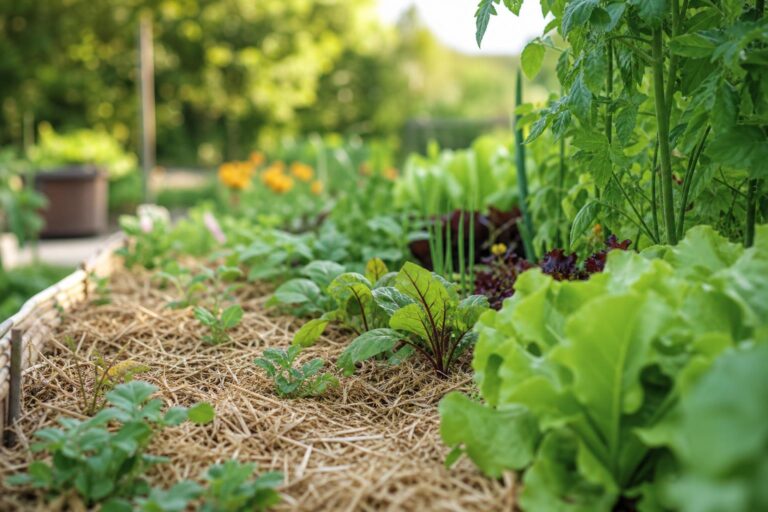Protéger naturellement son potager des adventices sans jamais utiliser de produits chimiques